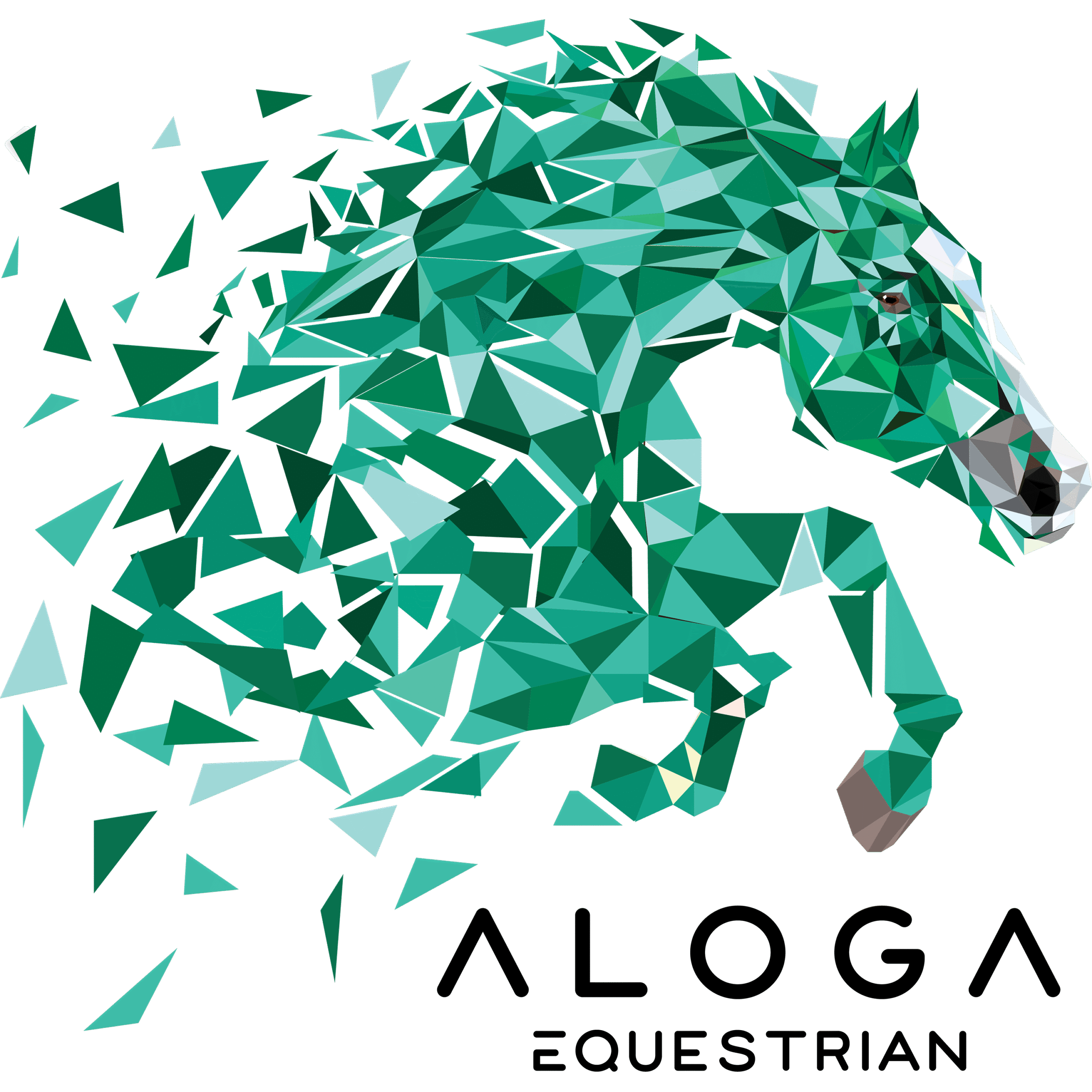 Aloga Equestrian logo